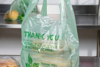 Les sacs biodégradables